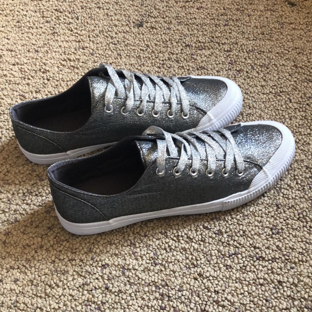 Mossimo Supply Co. Sparkle Tennis Shoes, size 10